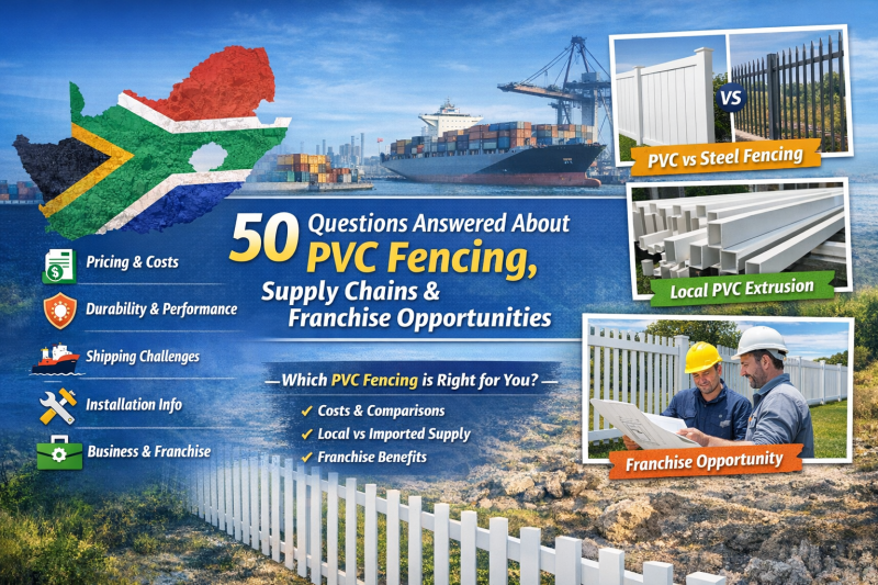 pvc fencing price per meter south africa pvc fencing durability locally manufactured pvc fencing africa fencing contractor business africa best fencing coastal areas