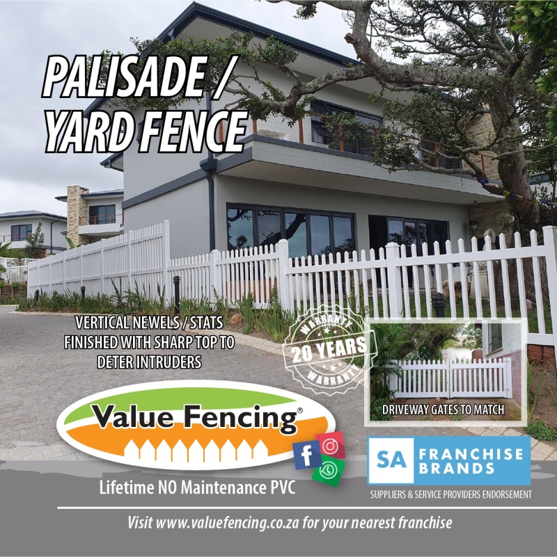pvc palisade fence south africa security fencing solutions vertical slat fencing systems modern boundary fencing commercial fencing solutions estate fencing systems low maintenance security fencing