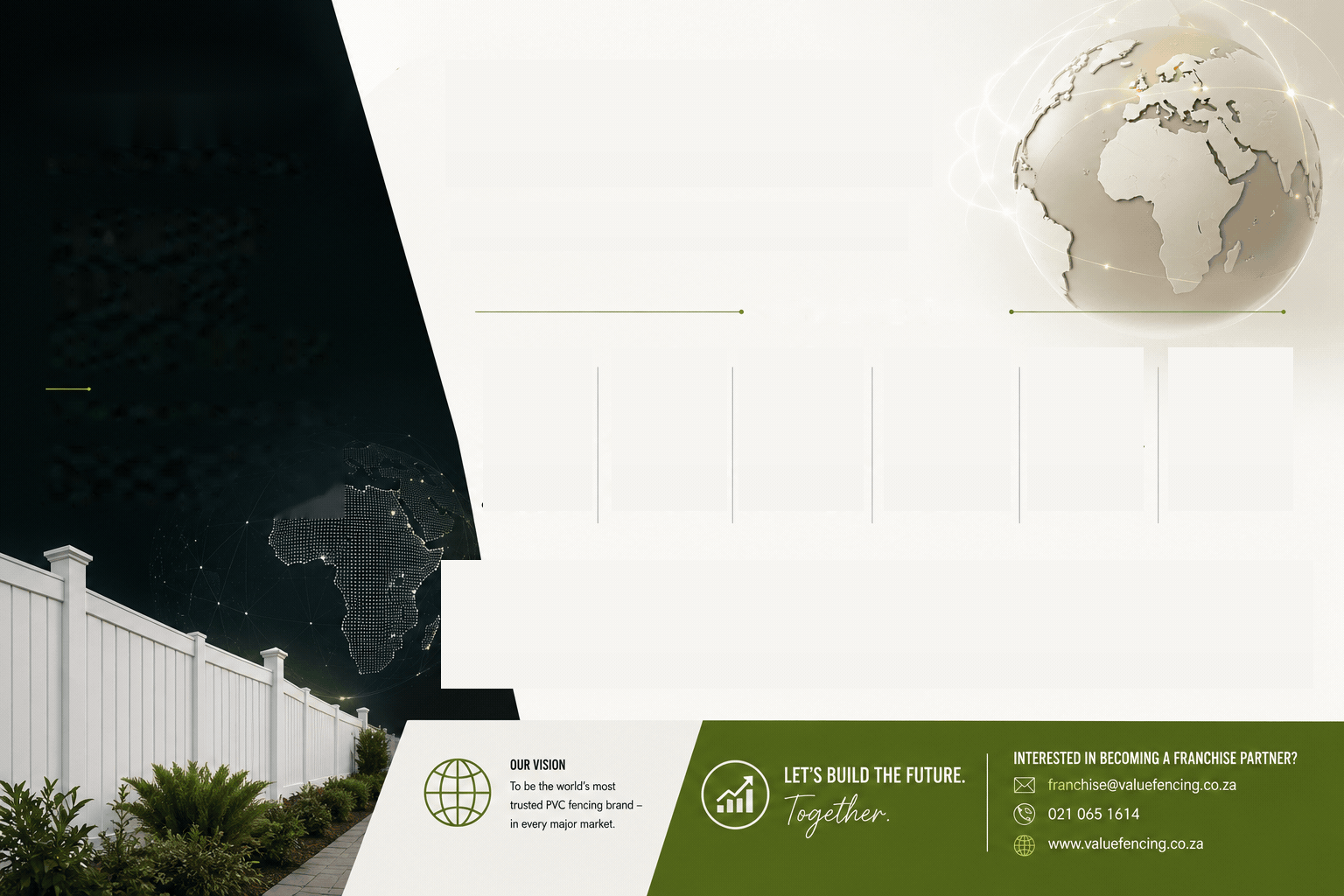 international pvc fencing supply african construction industry partnerships fencing distributor opportunities regional pvc fabrication fencing market development export ready pvc products licensed man