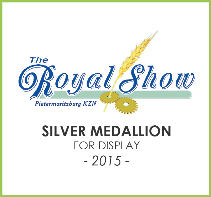 franchise awards 2015 the royal show pietermaritzburg kzn silver medallion for display