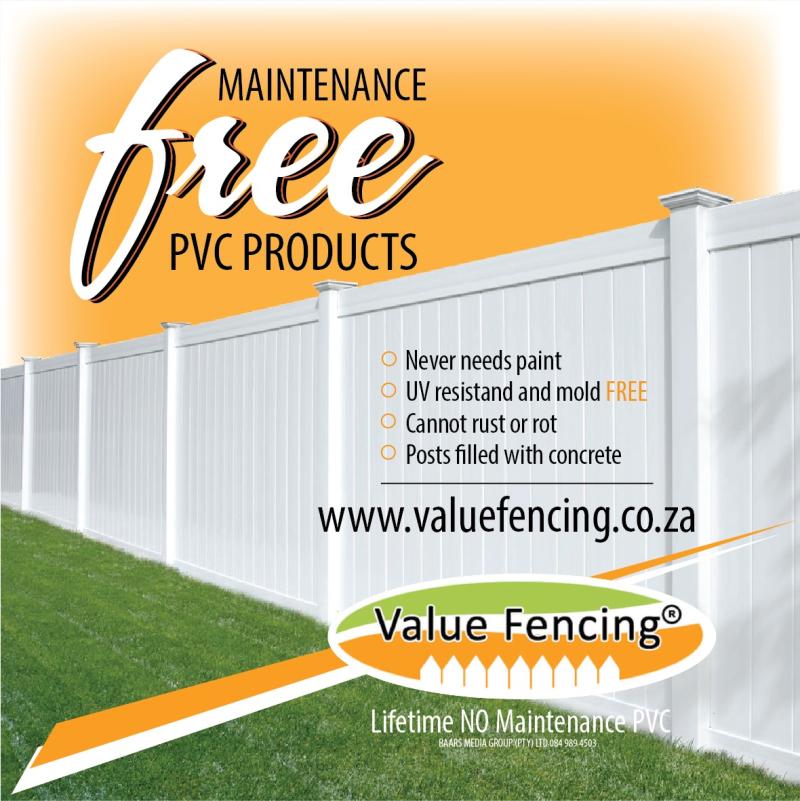 PVC fencing namibia, plastic fencing Namibia, fencing namibia, gates namibia, pergola namibia, balustrade namibia, lattice namibia, trellis namibia, privacy screening namibia, pool fence namibia, driveway gates namibia; PVC fence Windhoek;