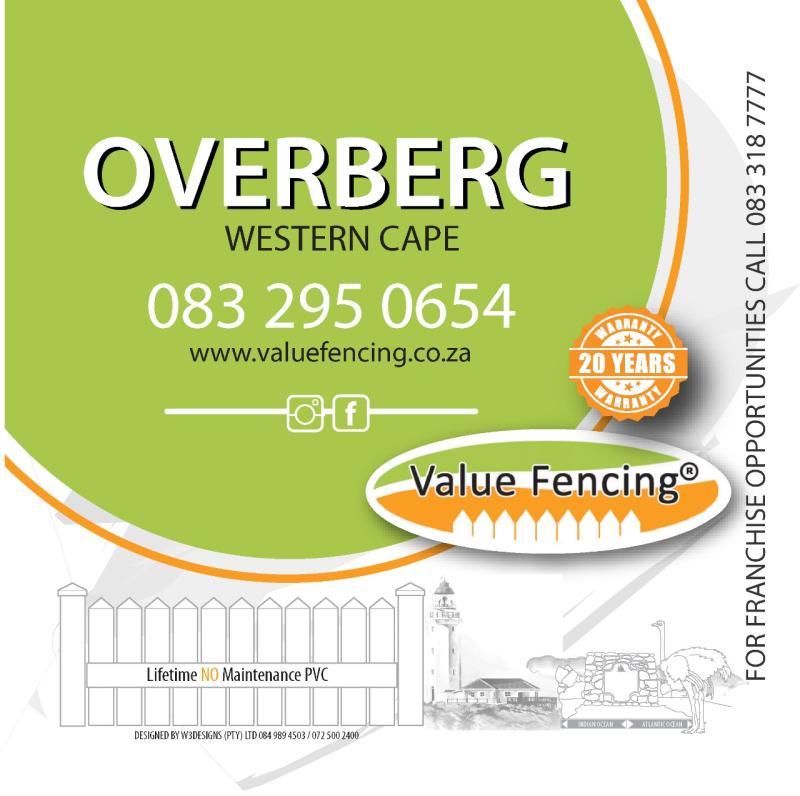 overberg pvc fencing overberg fencing overberg plastic fence overberg fence contractor overberg