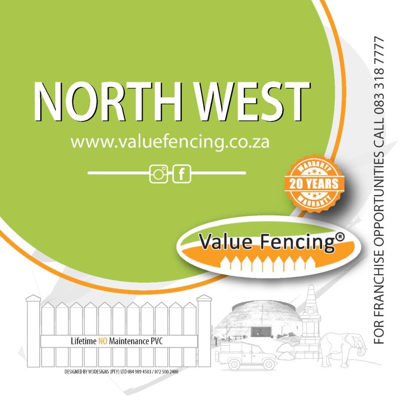 north west province value fencing pvc local franchise