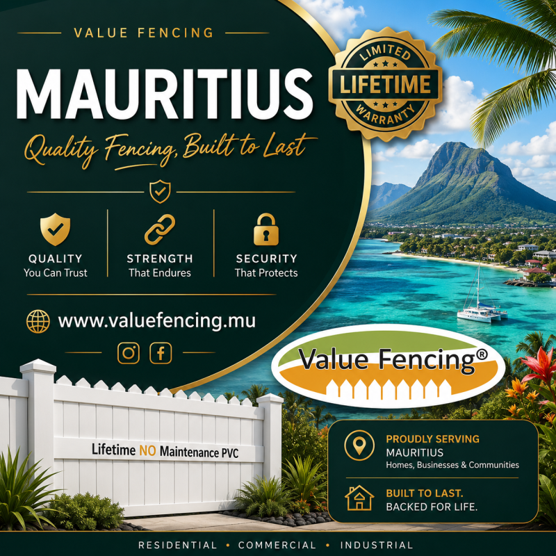 pvc fencing mauritius franchise profitable business eco friendly fencing sustainable investment value fencing business opportunity exclusive territory franchise support quality products