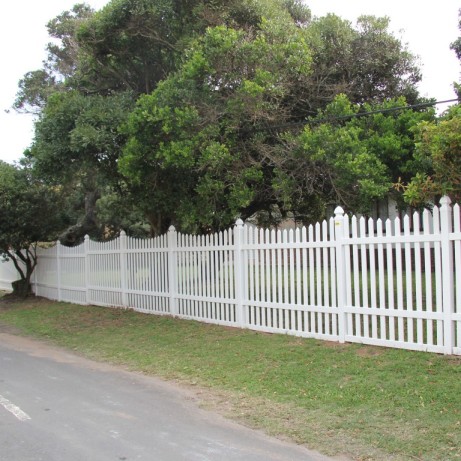 palisade fencing, pvc palisade fence, plastic palisade