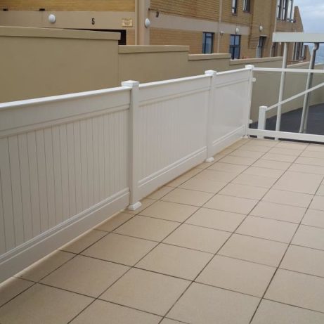 pvc private fence glass balustrade glass gate