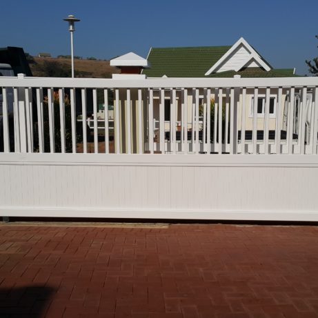 value fencing pvc driveway sliding gate 21