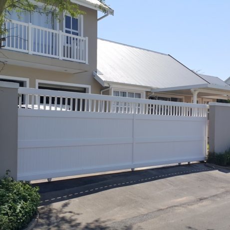 value fencing pvc driveway sliding gate automated 