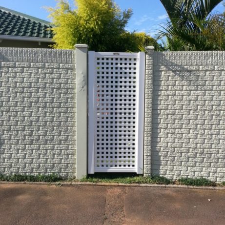 pvc lattice gate ashton estate