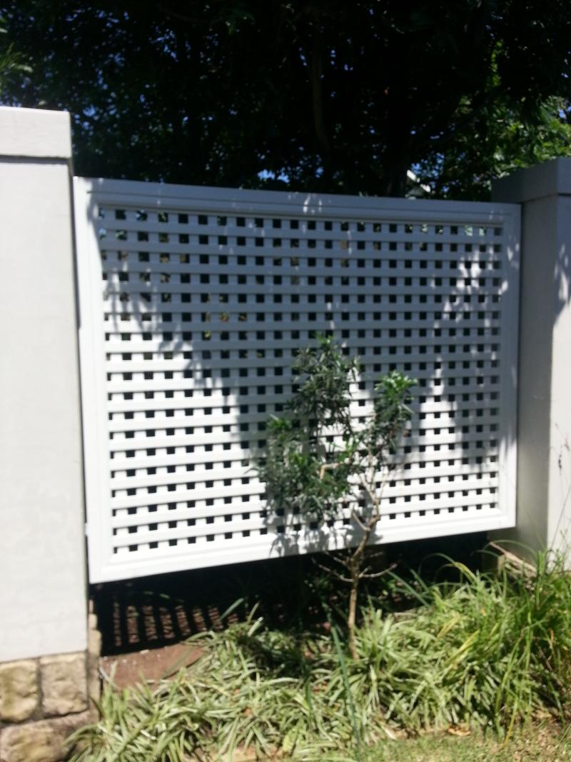 value fencing pvc custom lattice screening