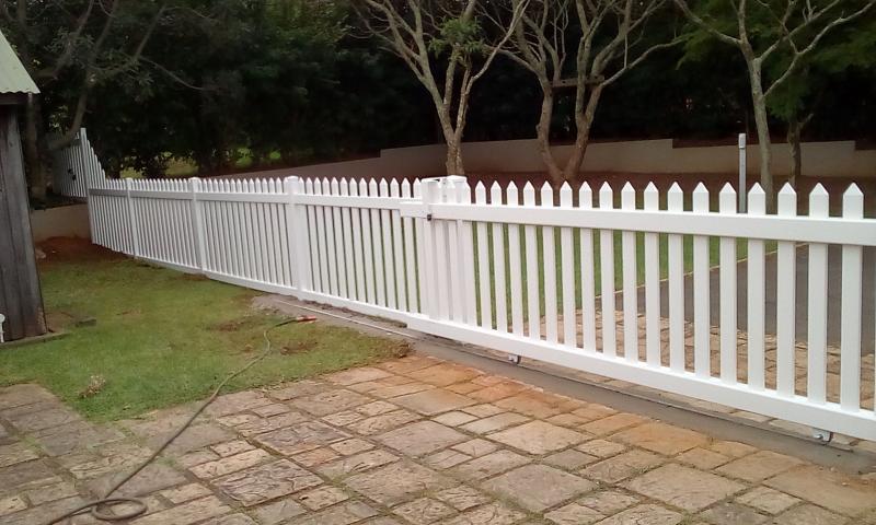 pvc picket  fence .22