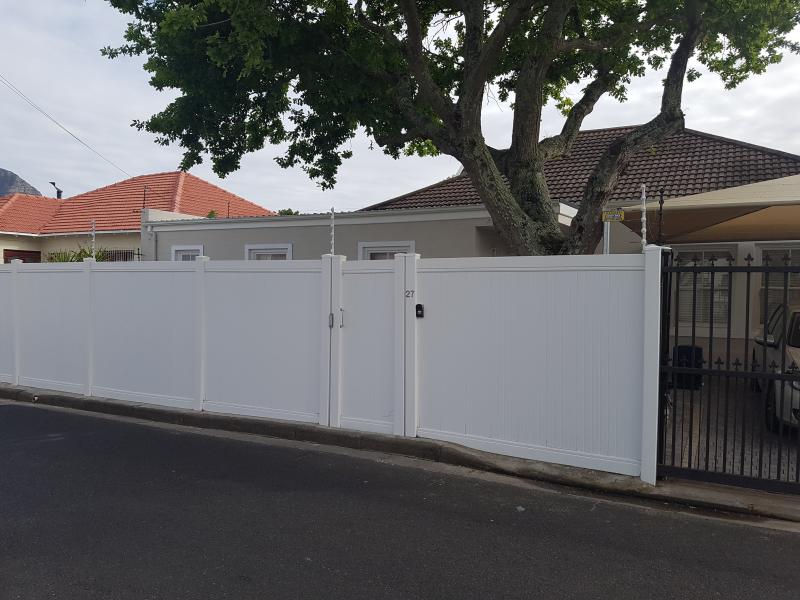 pvc private fence 