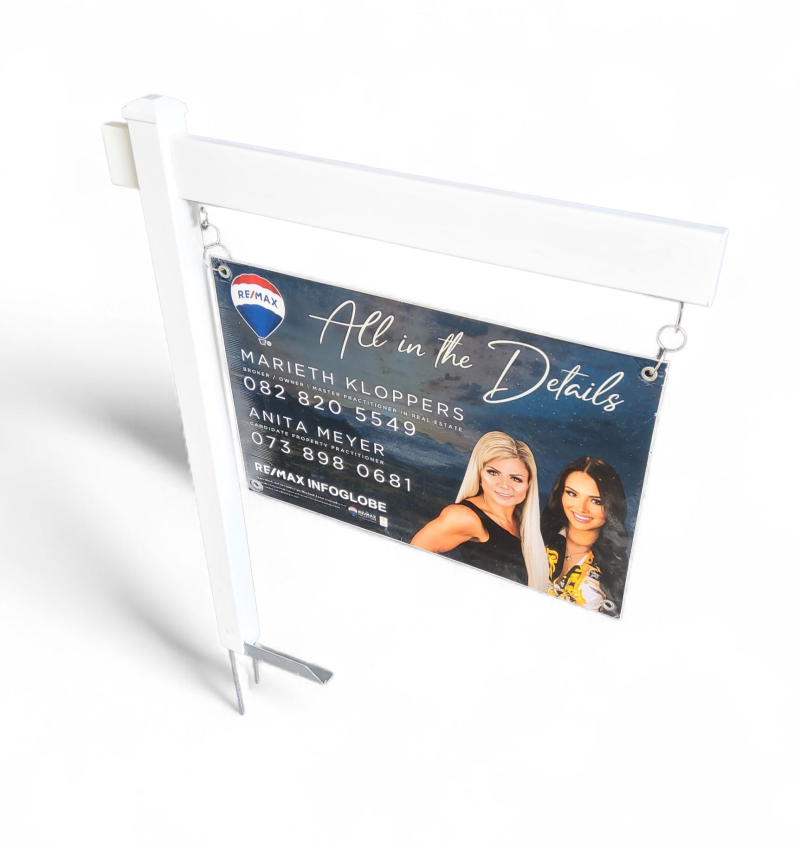 fssb 1 h type 1 horizontal sign board stand