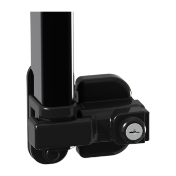 tri mag 50 magnetic pool safety latch lock cylinder close up