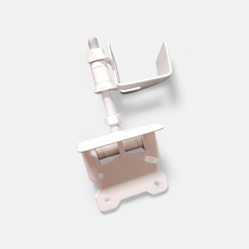pvc rail gate hinge small 50mm white